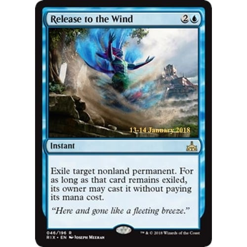 Release to the Wind (Rivals of Ixalan Prerelease Foil)