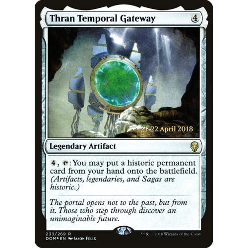 Thran Temporal Gateway (Dominaria Prerelease foil)