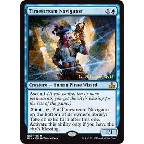 Timestream Navigator (Rivals of Ixalan Prerelease Foil)