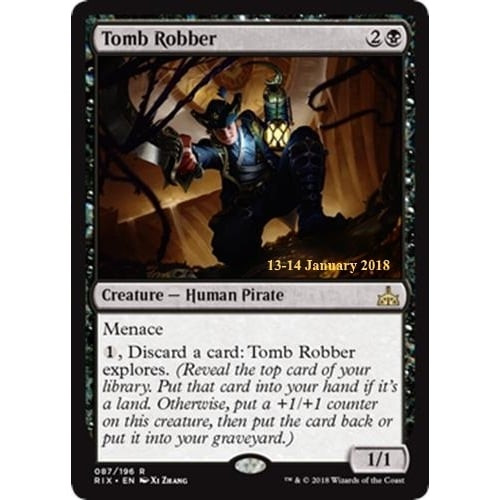 Tomb Robber (Rivals of Ixalan Prerelease Foil) | Promotional Cards