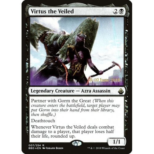 Virtus the Veiled (Battlebond Launch foil) | Promotional Cards