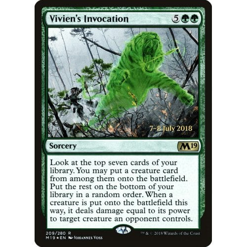 Vivien's Invocation (Core 2019 Prerelease foil)