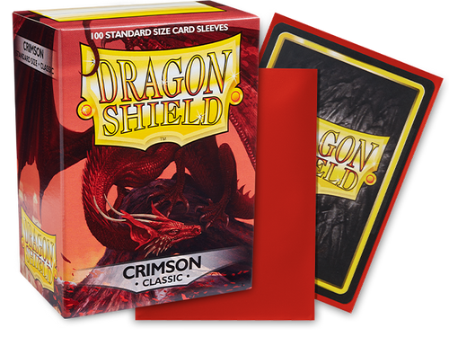 Dragon Shield Sleeves Crimson (100)
