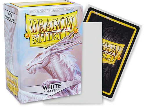 Dragon Shield Sleeves Matte White (100)