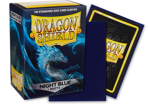 Dragon Shield Sleeves Matte Night Blue (100)