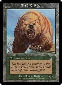 Bear Token (Odyssey Magic Player Rewards)
