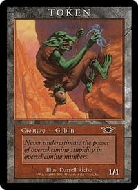 Goblin Token (Legions Magic Player Rewards)