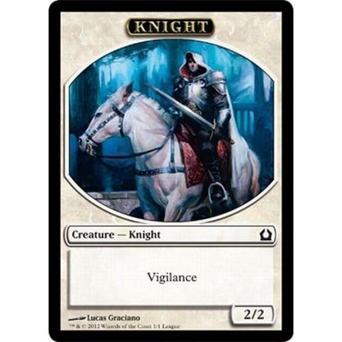 Knight Token (Return to Ravnica League Promo)