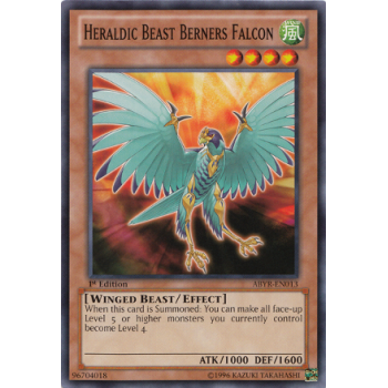 ABYR-EN013 Heraldic Beast Berners Falcon