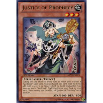 ABYR-EN023 Justice of Prophecy