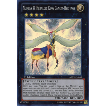ABYR-EN045 Number 8: Heraldic King Genom-Heritage