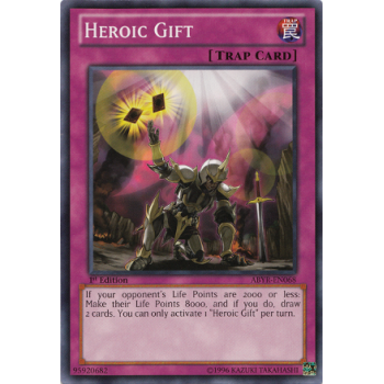 ABYR-EN068 Heroic Gift