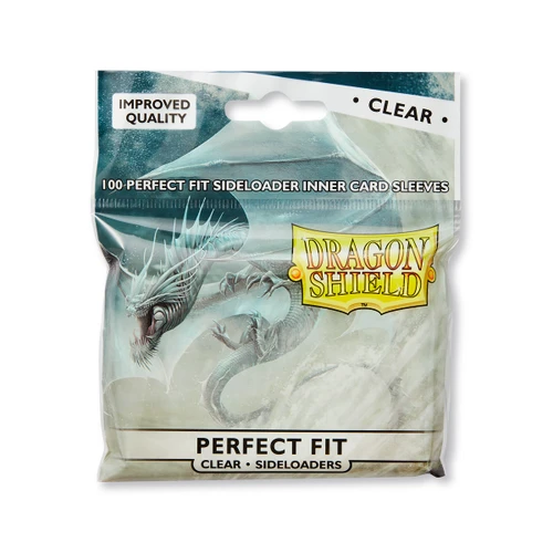 Dragon Shield Standard Perfect Sideloading Sleeves Clear (100)