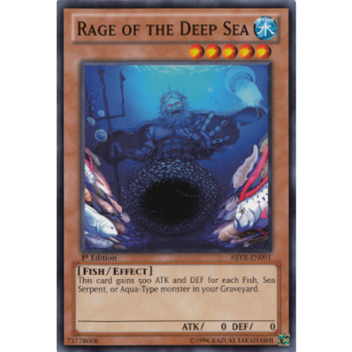 ABYR-EN091 Rage of the Deep Dea