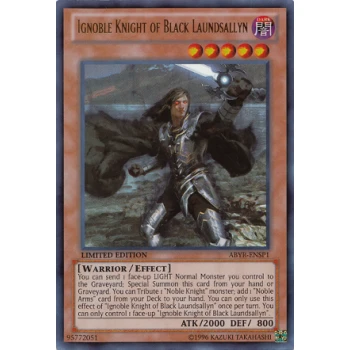 ABYR-ENSP1 Ignoble Knight of Black Laundsallyn