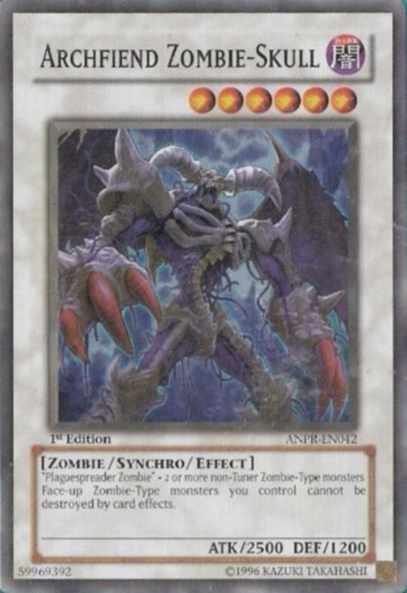ANPR-EN042 Archfiend Zombie-Skull