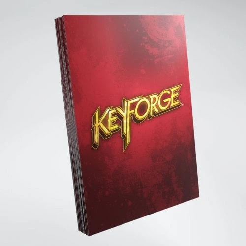 KeyForge Logo Sleeves (40) - Red