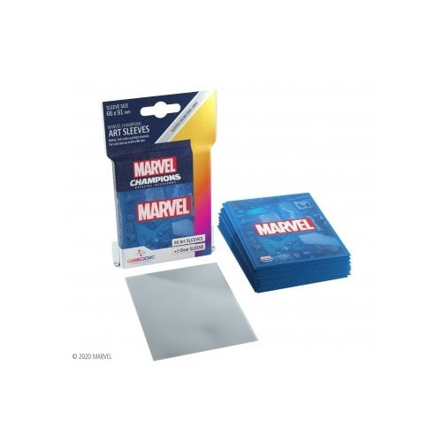 Marvel Champions Art Sleeves: Marvel Blue (50+1 Sleeves)