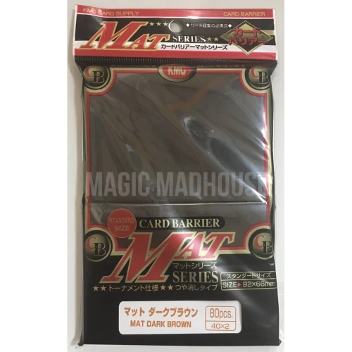 Matte Dark Brown Sleeves (80)