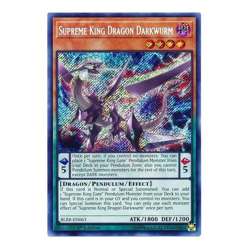 BLRR-EN063 Supreme King Dragon Darkwurm