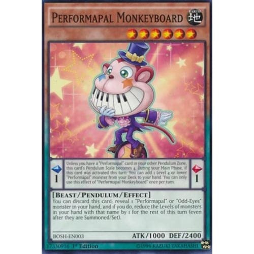 BOSH-EN003 Performapal Monkeyboard
