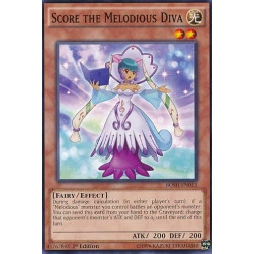 BOSH-EN013 Score the Melodious Diva