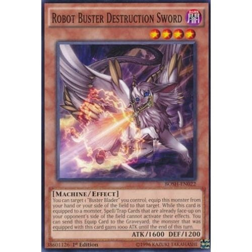 BOSH-EN022 Robot Buster Destruction Sword