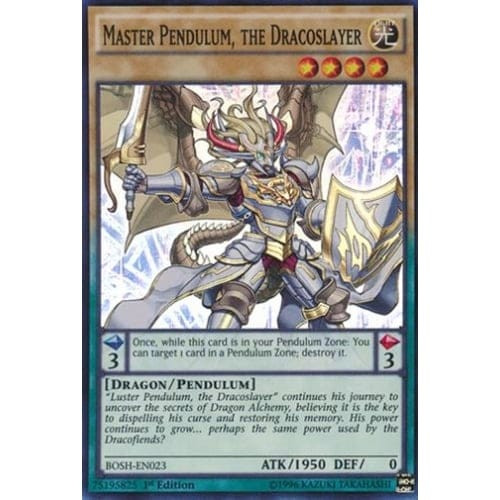 BOSH-EN023 Master Pendulum, the Dracoslayer