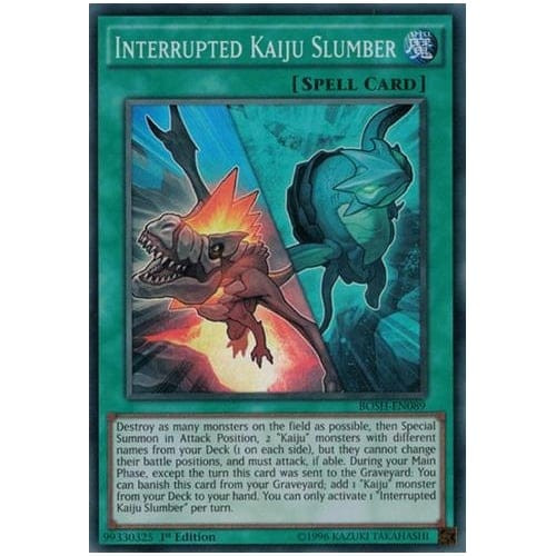 BOSH-EN089 Interrupted Kaiju Slumber