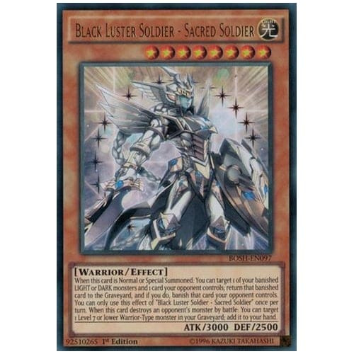 BOSH-EN097 Black Luster Soldier - Sacred Soldier