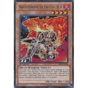 CBLZ-EN024 Brotherhood of the Fire-Fist - Bear (Ultra)