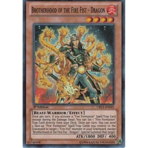 CBLZ-EN025 Brotherhood of the Fire-Fist - Dragon