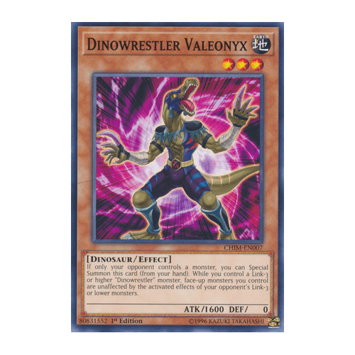 CHIM-EN007 Dinowrestler Valeonyx