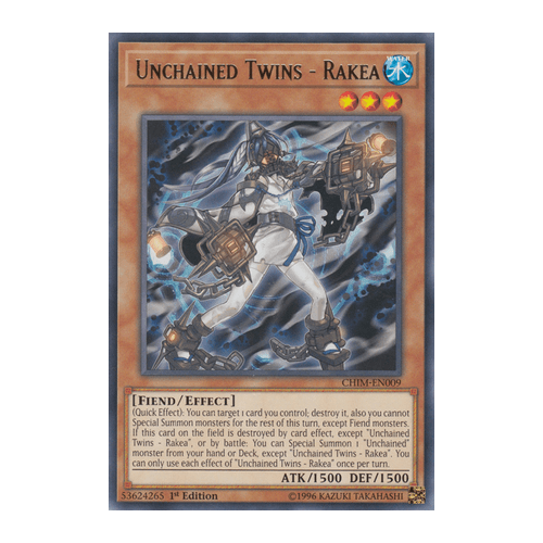CHIM-EN009 Unchained Twins - Rakea