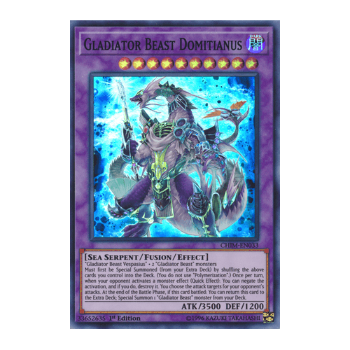 CHIM-EN033 Gladiator Beast Domitianus