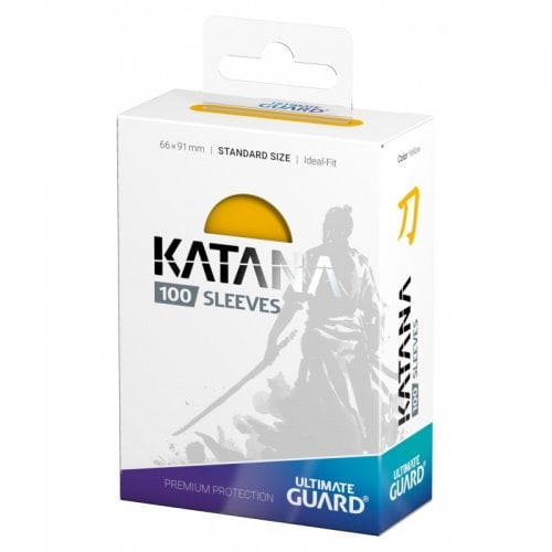 Katana Sleeves Standard Size - Yellow (100)
