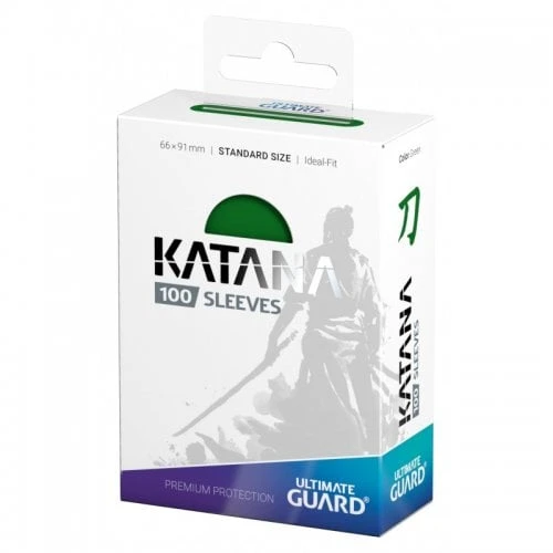 Katana Sleeves Standard Size - Green (100)