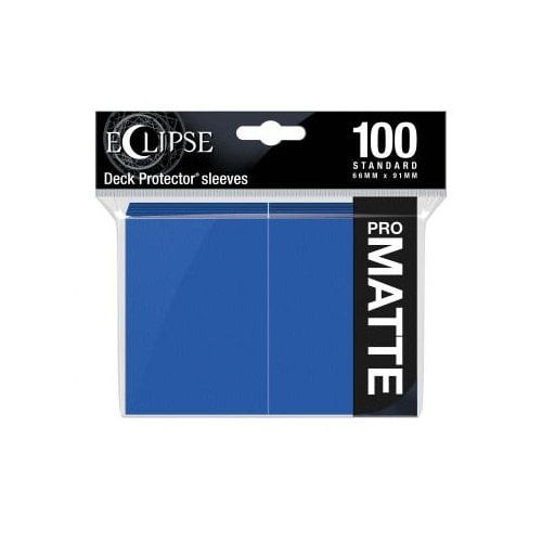 Eclipse Matte Standard Sleeves (100) - Blue