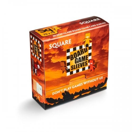 Square Non-Glare 69x69mm Sleeves (50)