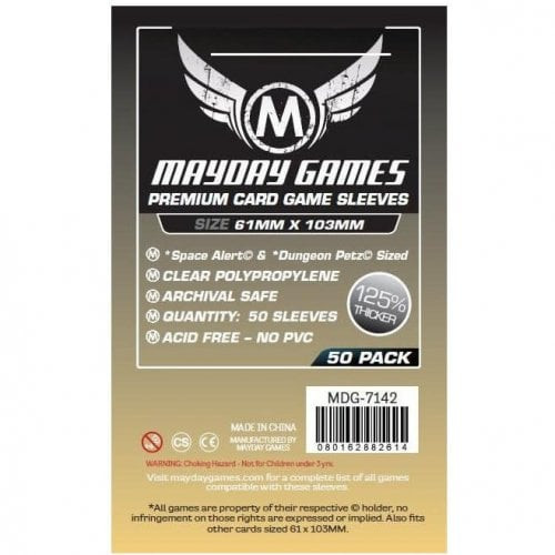 Premium Card Game Sleeves 61mm x 103mm (50)