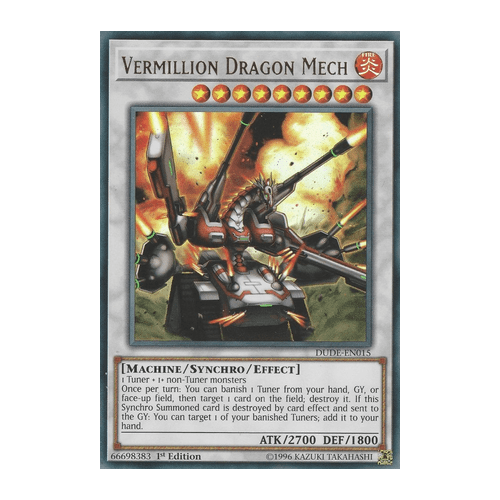 DUDE-EN015 Vermillion Dragon Mech
