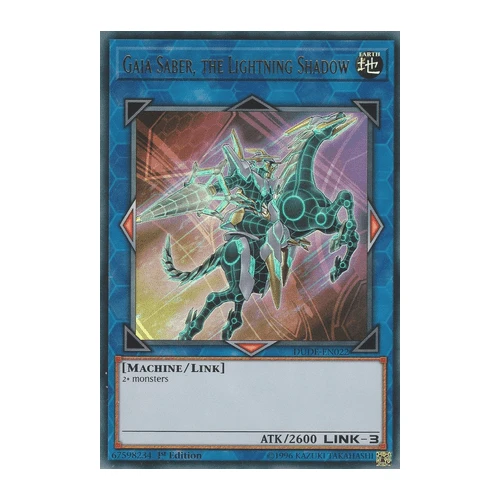 DUDE-EN022 Gaia Saber, the Lightning Shadow
