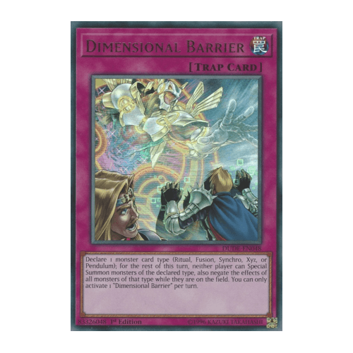 DUDE-EN048 Dimensional Barrier