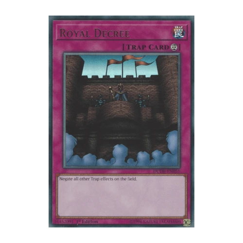 DUDE-EN051 Royal Decree