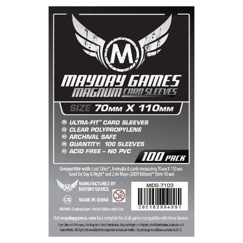 Magnum Card Sleeves 70mm x 110mm (100) - ULTRA-FIT