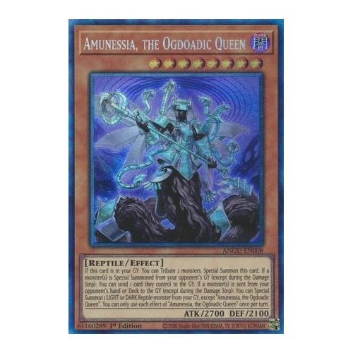 ANGU-EN008 Amunessia, the Ogdoadic Queen (Collectors Rare)