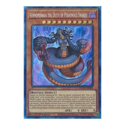ANGU-EN041 Vennominaga the Deity of Poisonous Snakes (Collectors Rare)