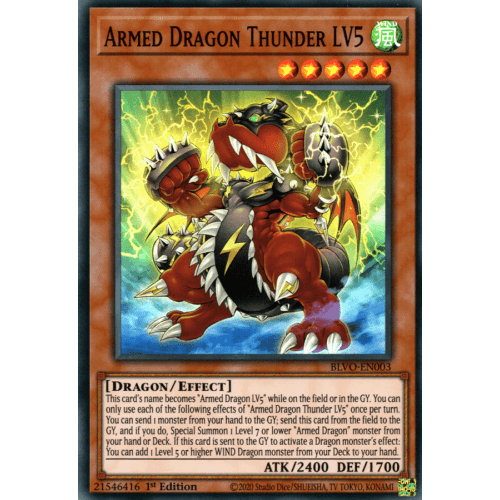 BLVO-EN003 Armed Dragon Thunder LV5