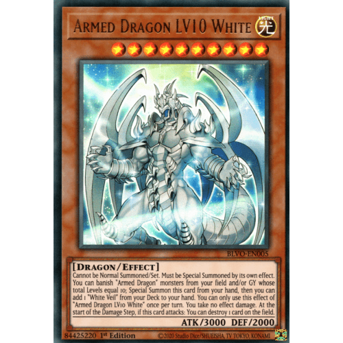 BLVO-EN005 Armed Dragon LV10 White