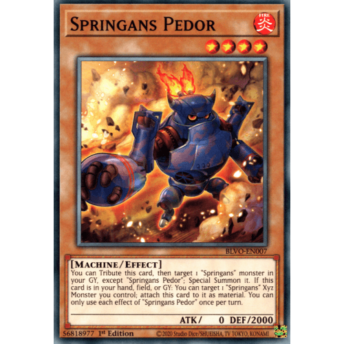BLVO-EN007 Springans Pedor